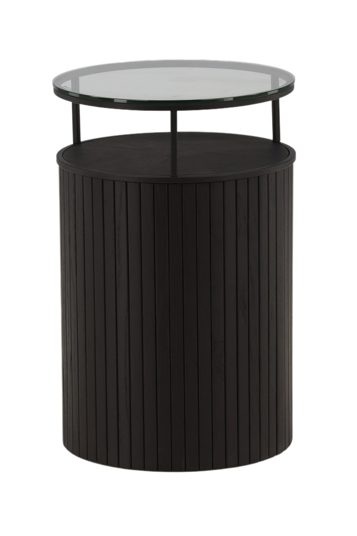 Bovall Beistelltisch in Schwarz präsentiert im Onlineshop von KAQTU Design AG. Beistelltisch ist von Furniture Fashion