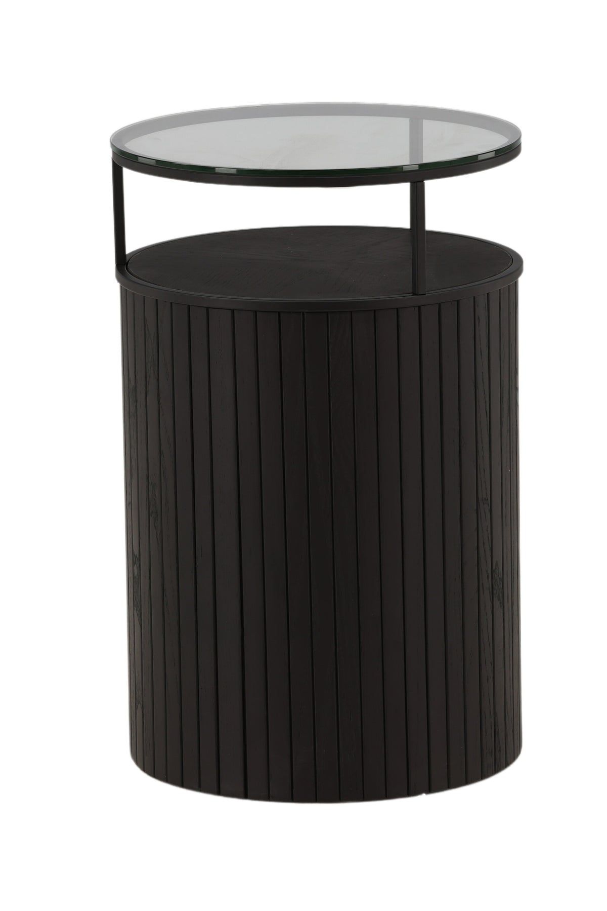 Bovall Beistelltisch in Schwarz präsentiert im Onlineshop von KAQTU Design AG. Beistelltisch ist von Furniture Fashion