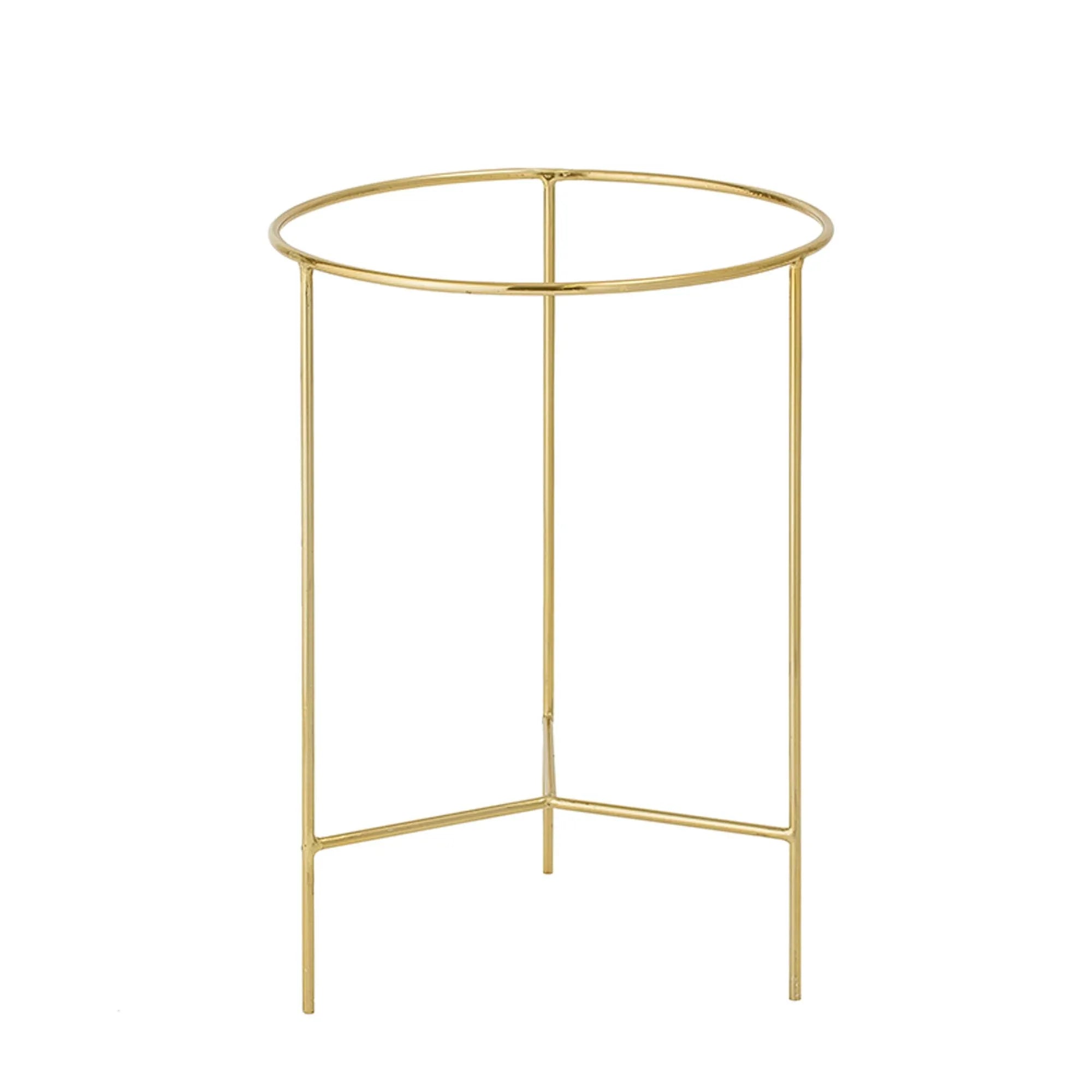 Moderner Sola Tablett-Tisch aus braunem Aluminium von Bloomingville.