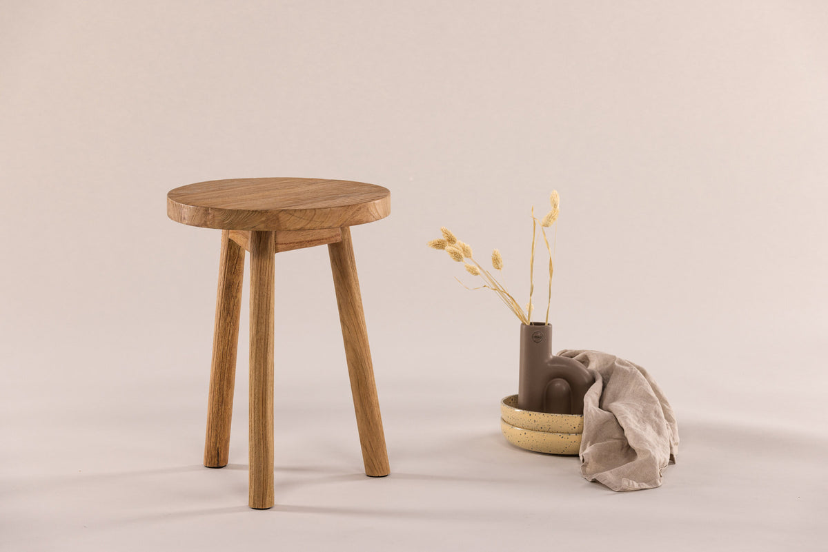Bohus Ottoman / Pouf in Braun präsentiert im Onlineshop von KAQTU Design AG. Hocker ist von Vind