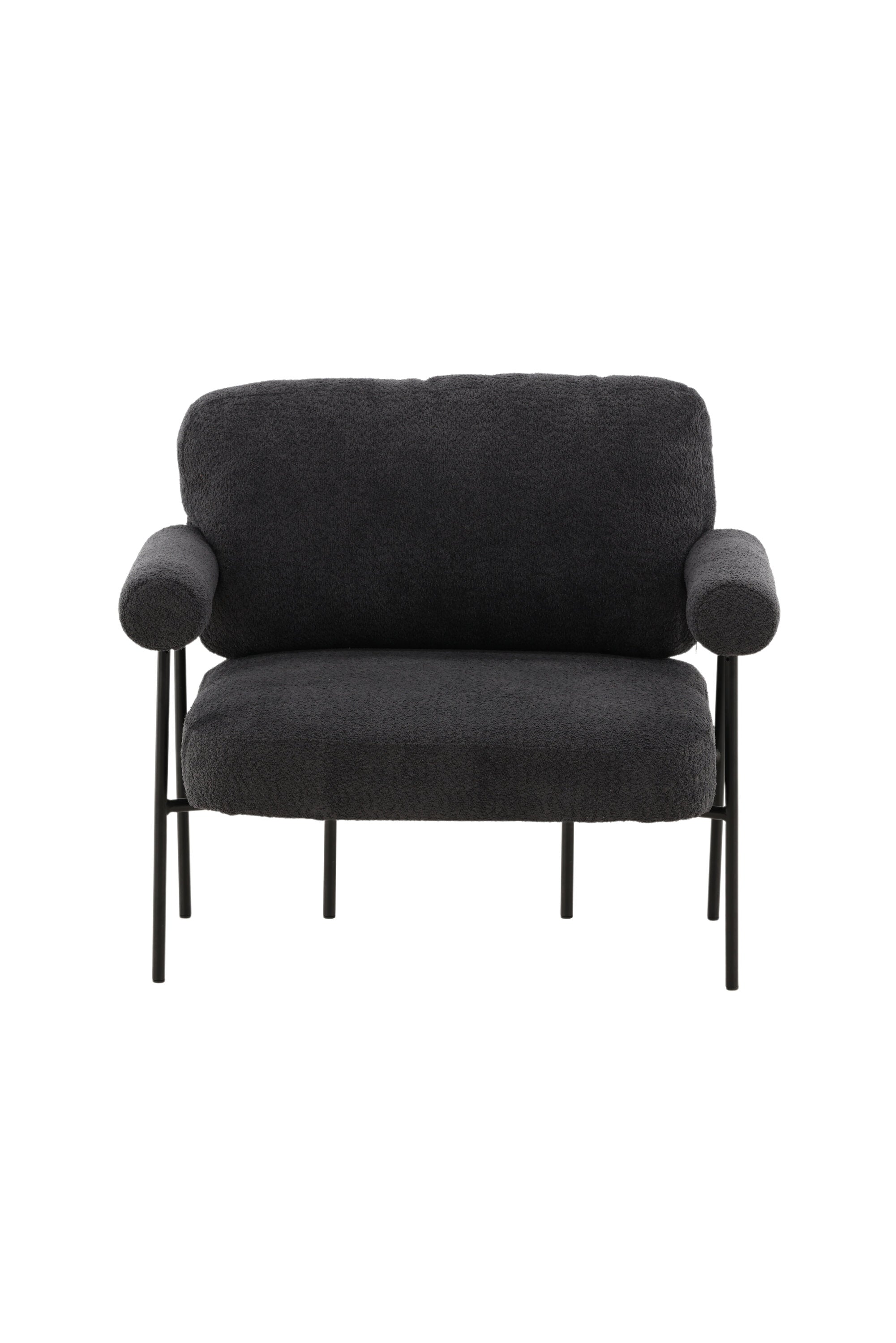 Tillberga x Josefin Lustig Sessel in Dunkelgrau präsentiert im Onlineshop von KAQTU Design AG. Sessel mit Armlehnen ist von Vind