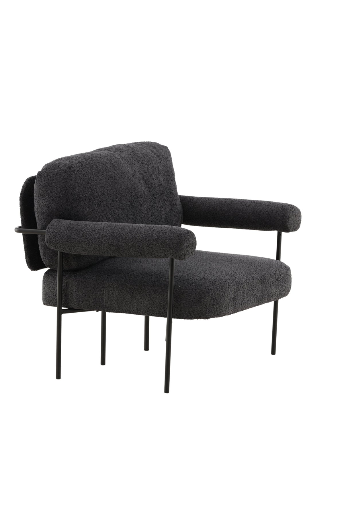 Tillberga x Josefin Lustig Sessel in Dunkelgrau präsentiert im Onlineshop von KAQTU Design AG. Sessel mit Armlehnen ist von Vind