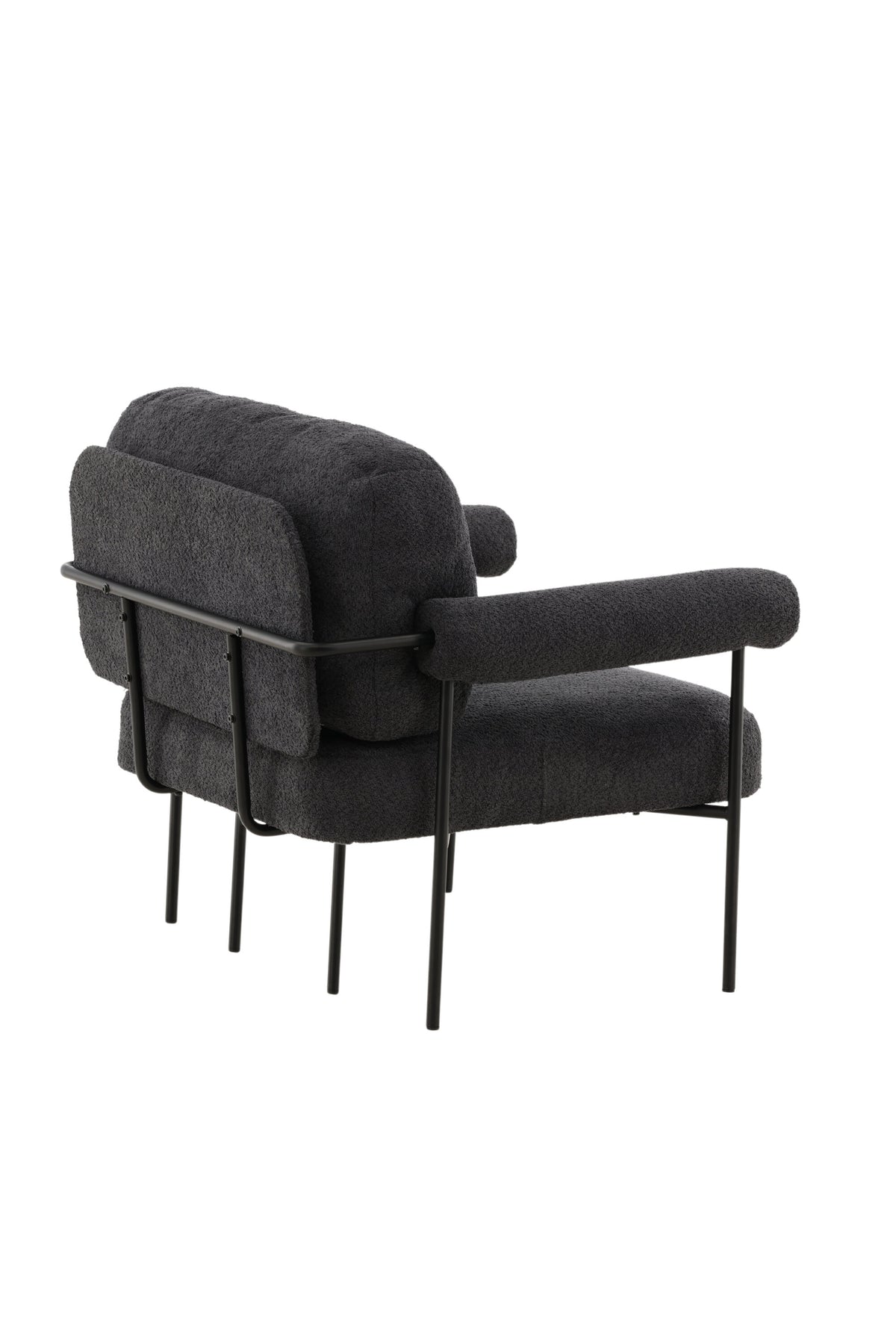 Tillberga x Josefin Lustig Sessel in Dunkelgrau präsentiert im Onlineshop von KAQTU Design AG. Sessel mit Armlehnen ist von Vind