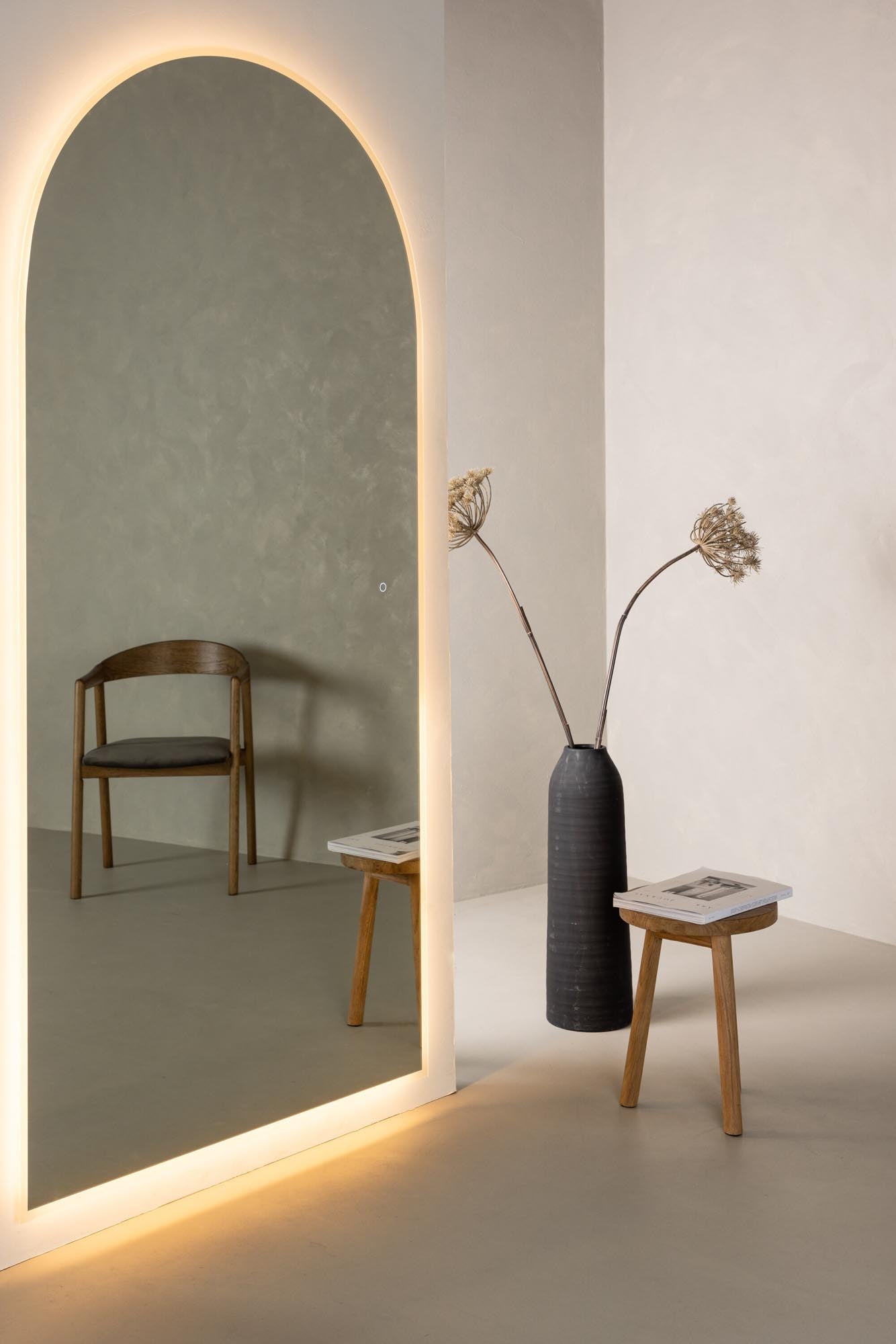 Skeppsvik x Josefin funny mirror with lighting