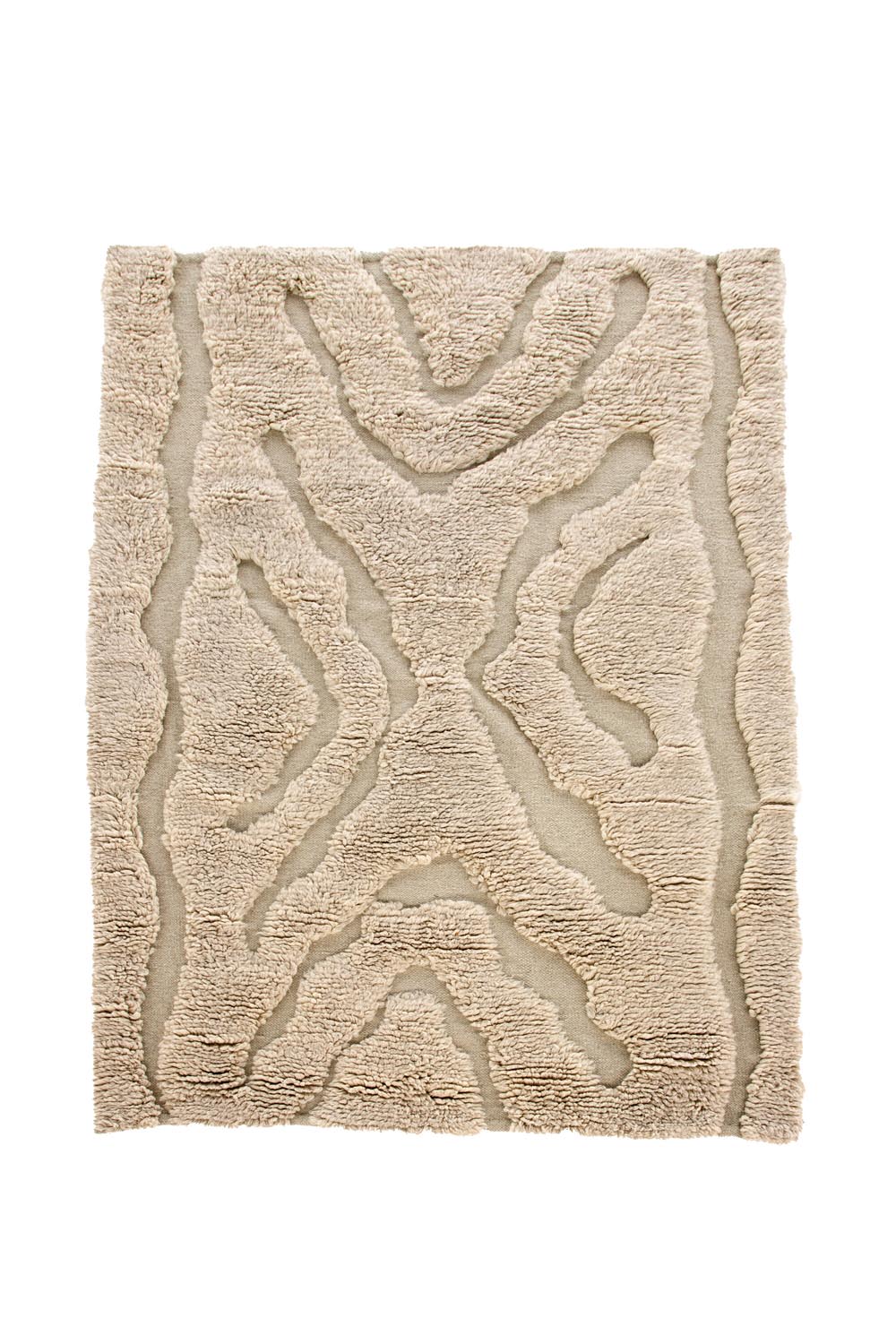 Trondheim x Josefin Lustig Teppich in Beige präsentiert im Onlineshop von KAQTU Design AG. Teppich ist von Vind