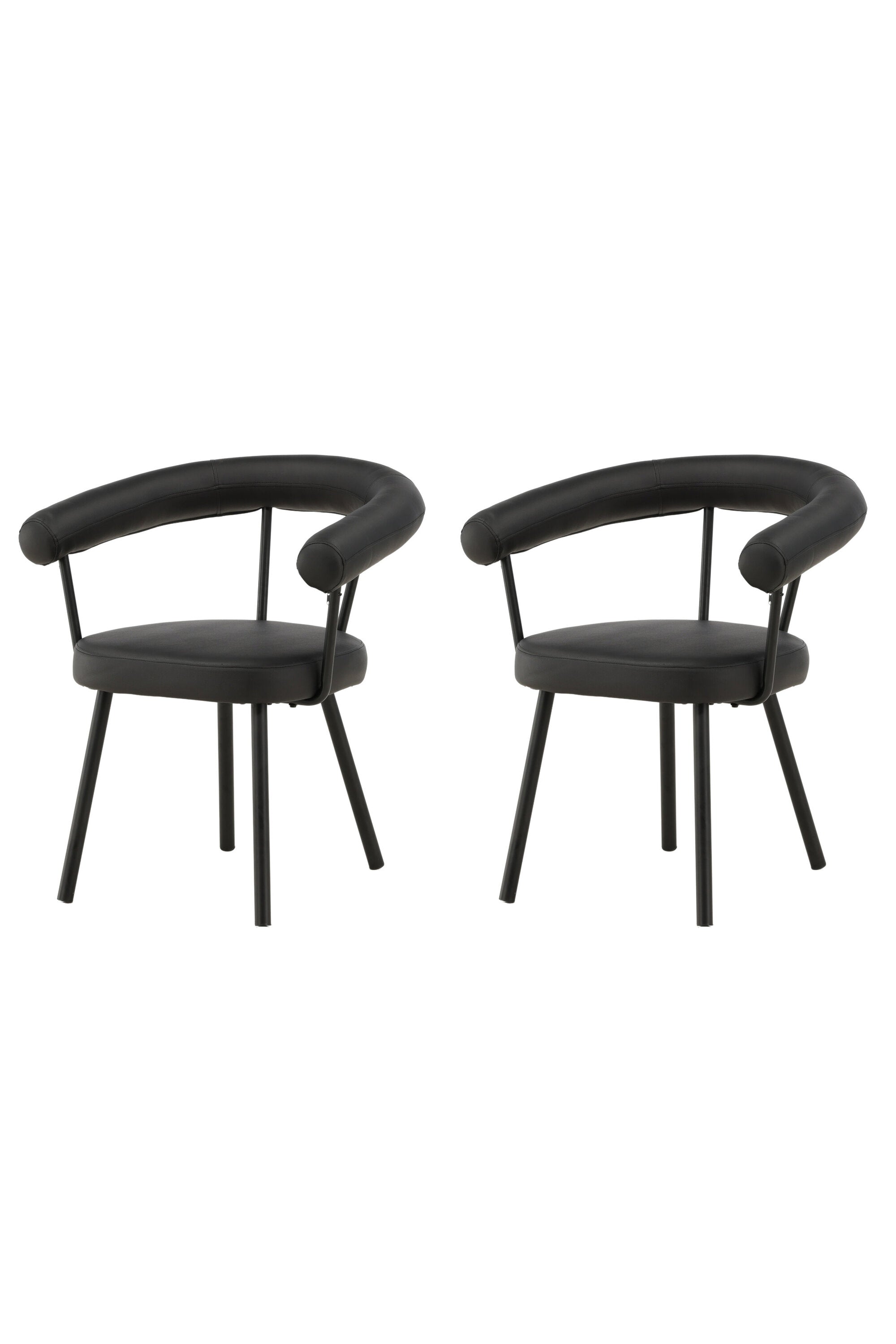 Västerås x Josefin Lustig Stuhl in Schwarz präsentiert im Onlineshop von KAQTU Design AG. Stuhl ist von Vind