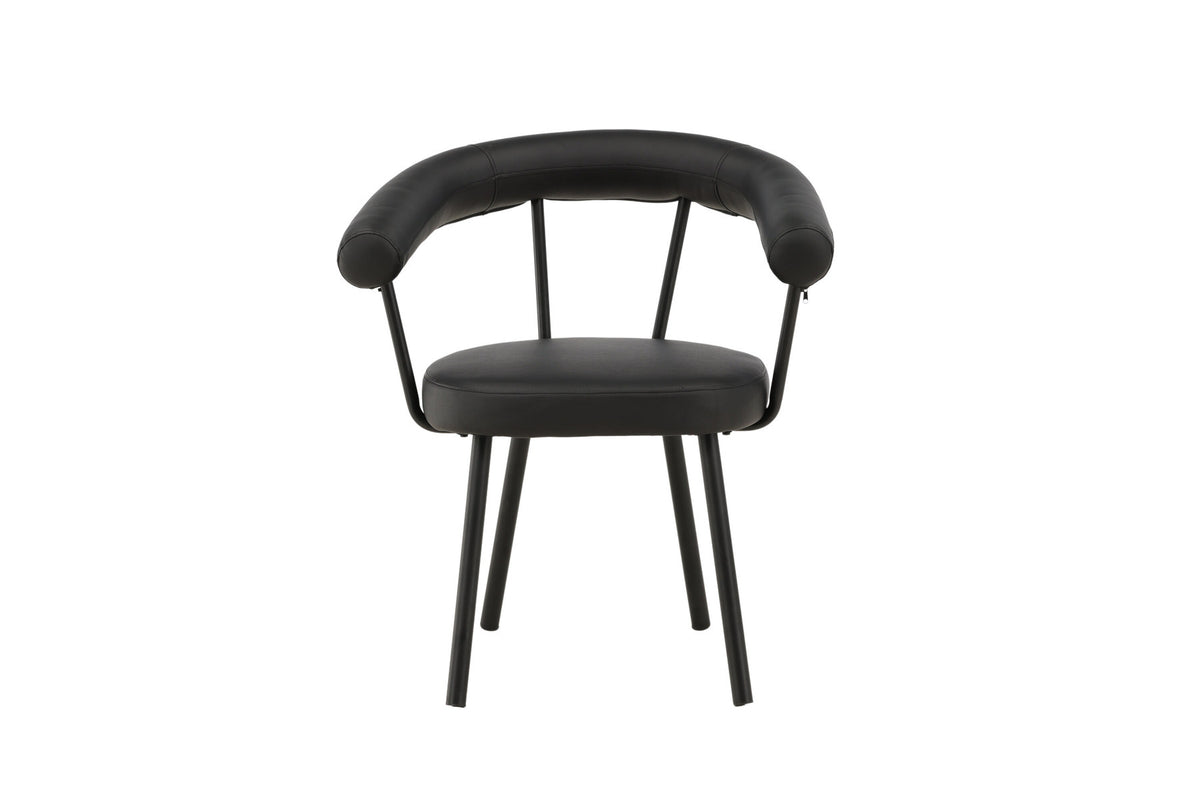 Västerås x Josefin Lustig Stuhl in Schwarz präsentiert im Onlineshop von KAQTU Design AG. Stuhl ist von Vind