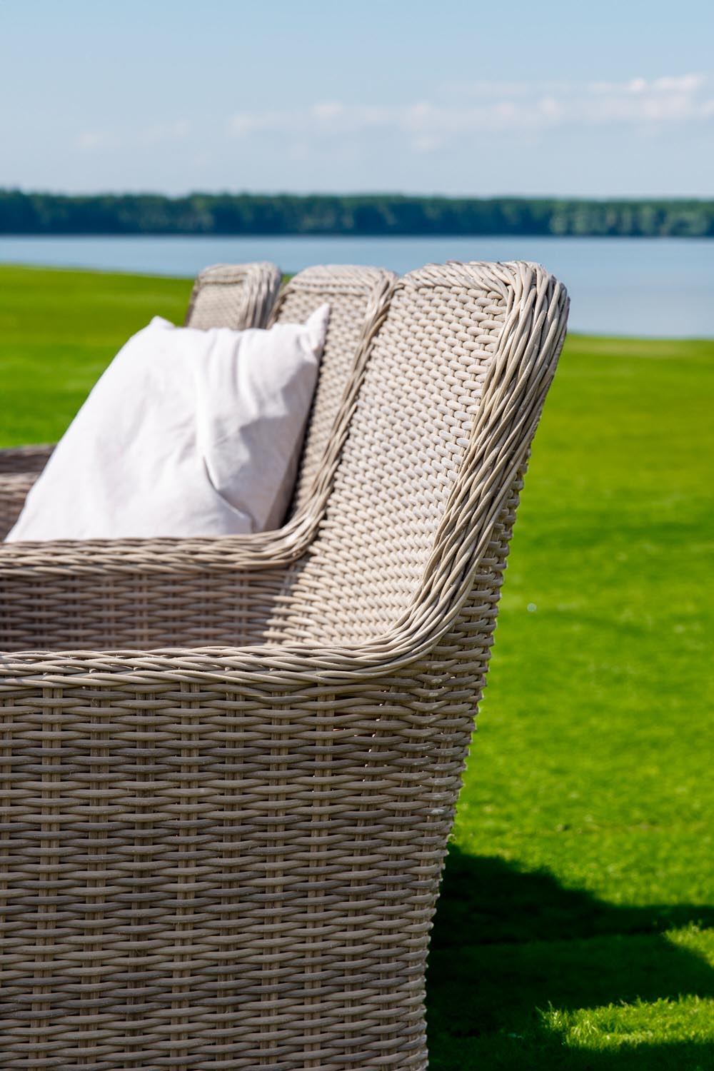 Wembley Outdoor-Tischset 200cm/6St. in Natur präsentiert im Onlineshop von KAQTU Design AG. Gartentischset ist von Venture Home