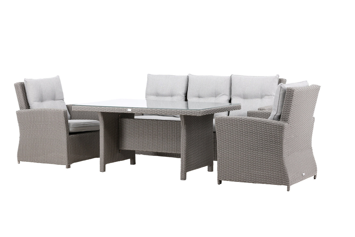 Brentwood Sofagarnitur in Grau präsentiert im Onlineshop von KAQTU Design AG. Loungeset ist von Venture Home