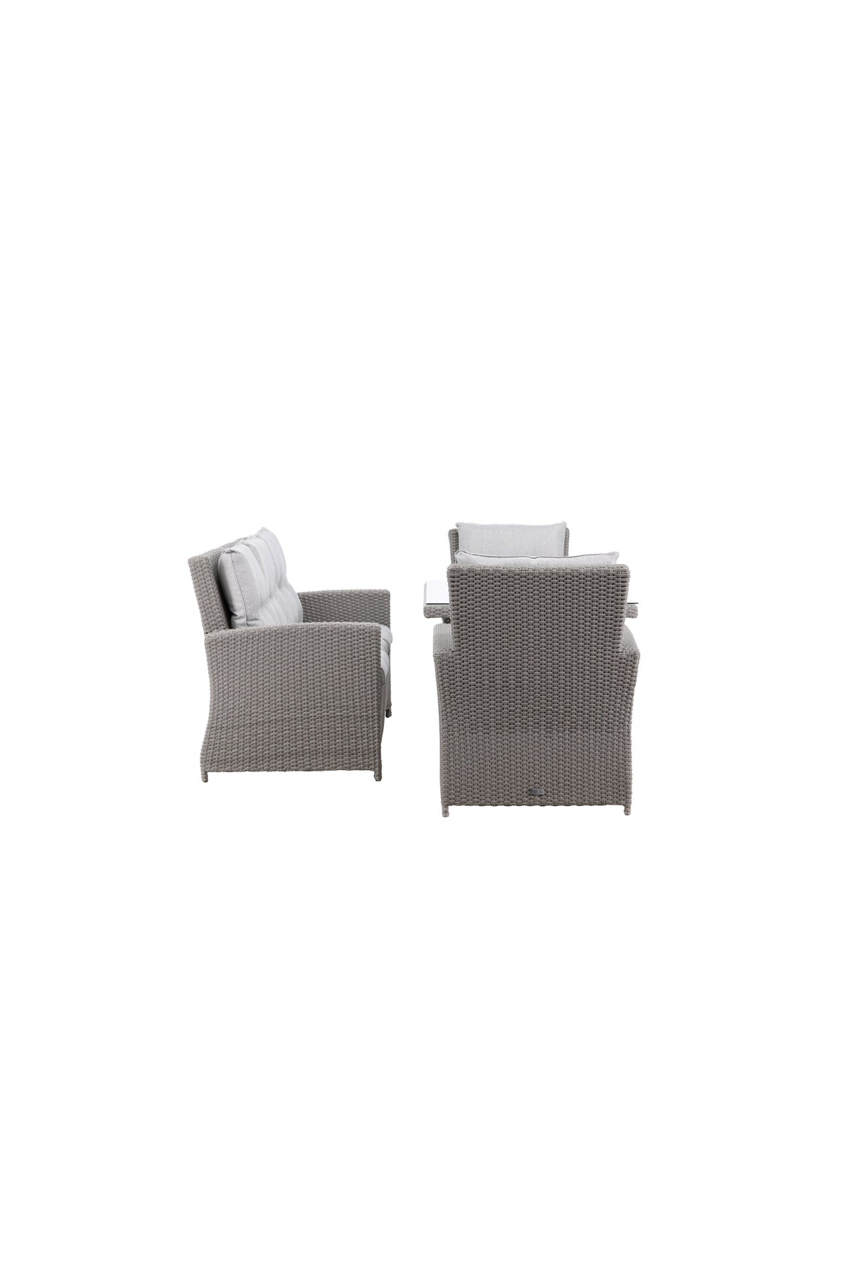 Brentwood Sofagarnitur in Grau präsentiert im Onlineshop von KAQTU Design AG. Loungeset ist von Venture Home