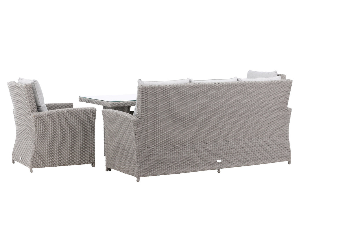 Brentwood Sofagarnitur in Grau präsentiert im Onlineshop von KAQTU Design AG. Loungeset ist von Venture Home