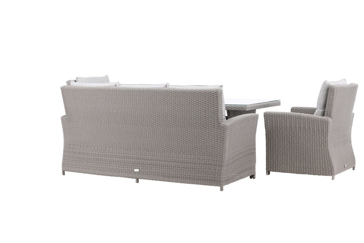 Brentwood Sofagarnitur in Grau präsentiert im Onlineshop von KAQTU Design AG. Loungeset ist von Venture Home
