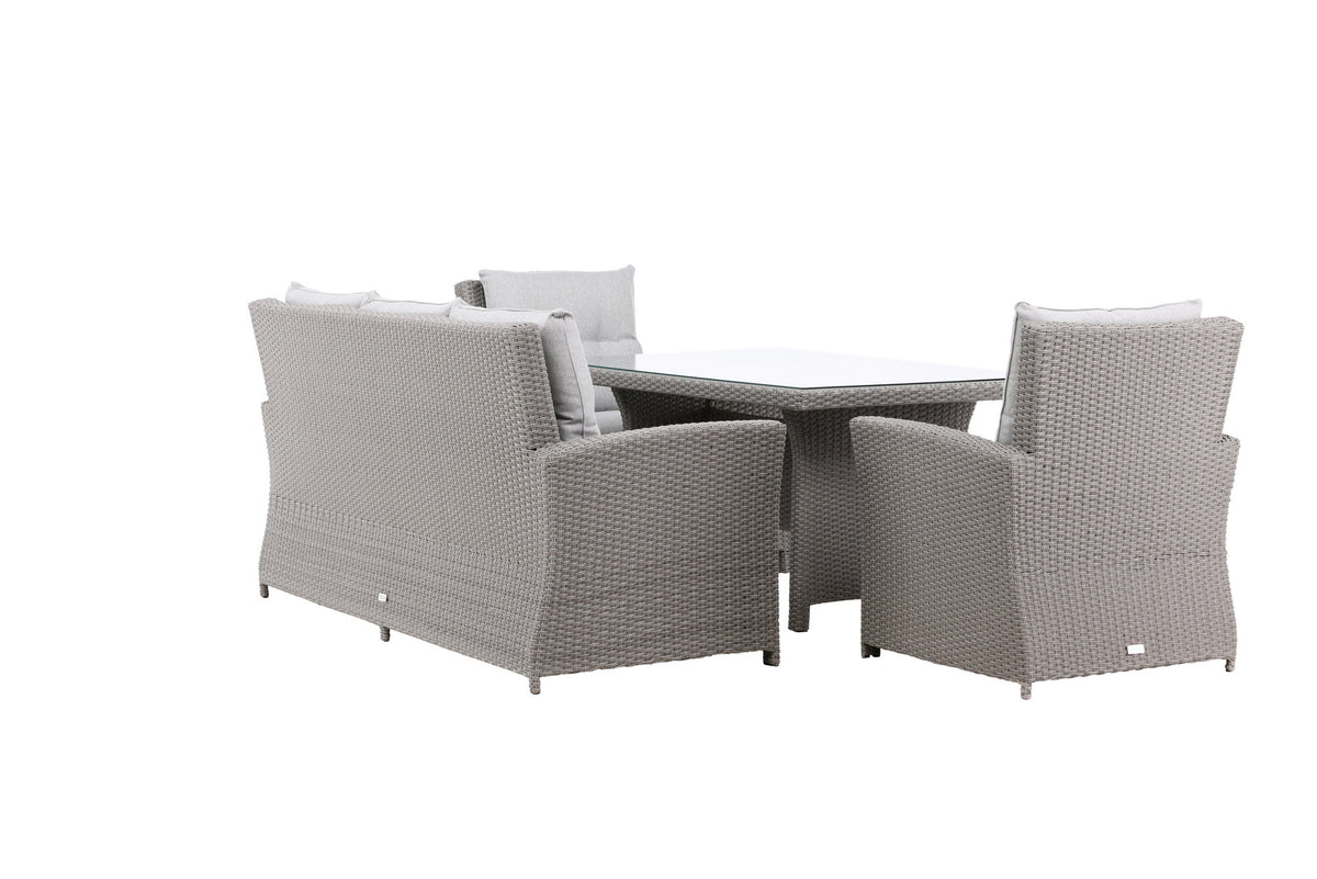 Brentwood Sofagarnitur in Grau präsentiert im Onlineshop von KAQTU Design AG. Loungeset ist von Venture Home