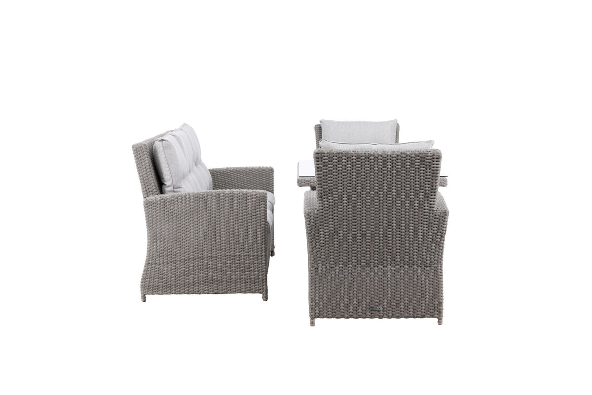 Brentwood Sofagarnitur in Grau präsentiert im Onlineshop von KAQTU Design AG. Loungeset ist von Venture Home