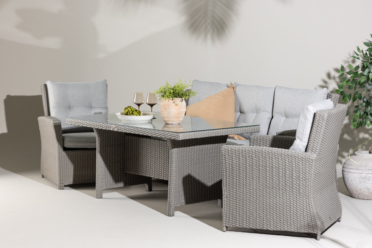Brentwood Sofagarnitur in Grau präsentiert im Onlineshop von KAQTU Design AG. Loungeset ist von Venture Home