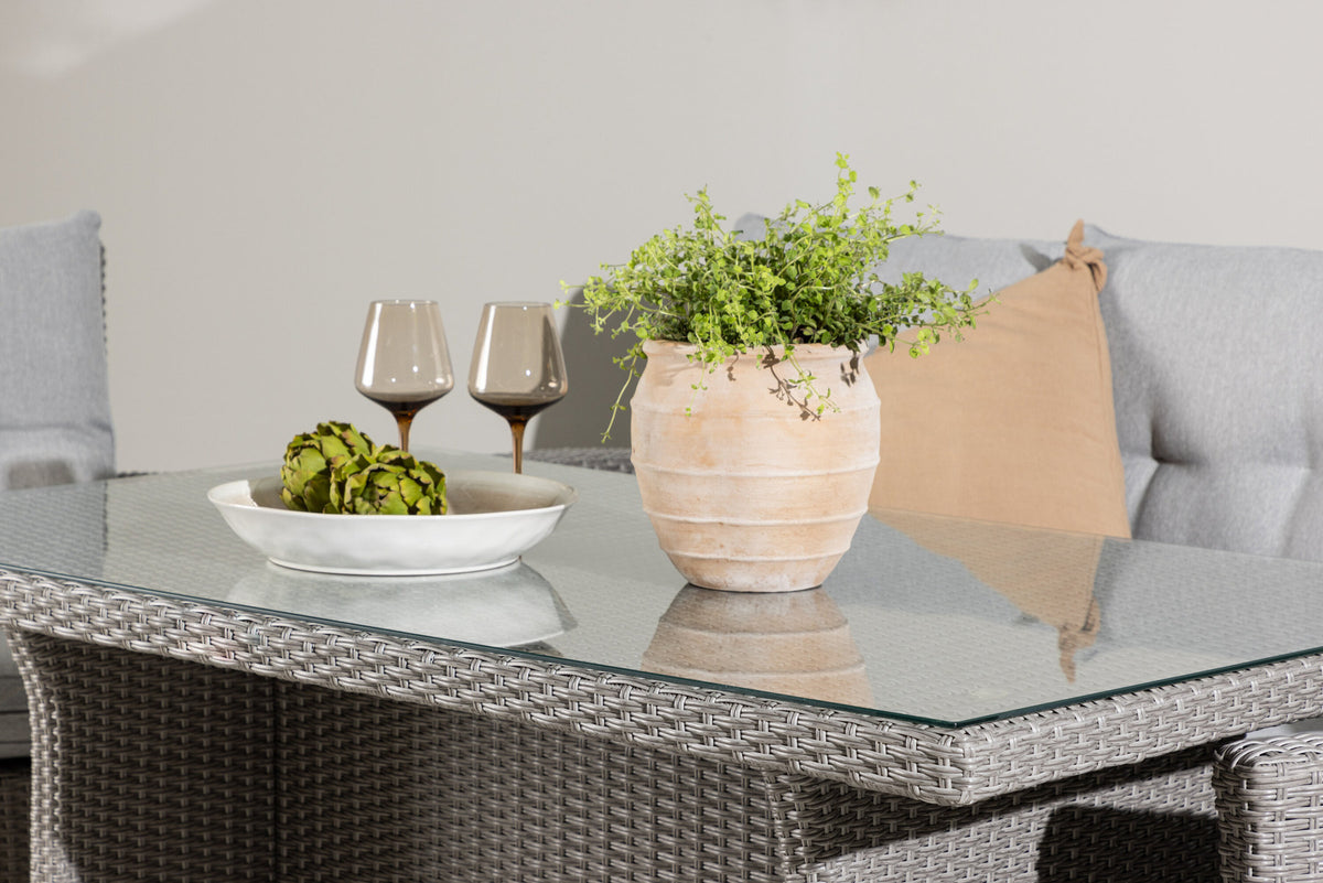 Brentwood Sofagarnitur in Grau präsentiert im Onlineshop von KAQTU Design AG. Loungeset ist von Venture Home
