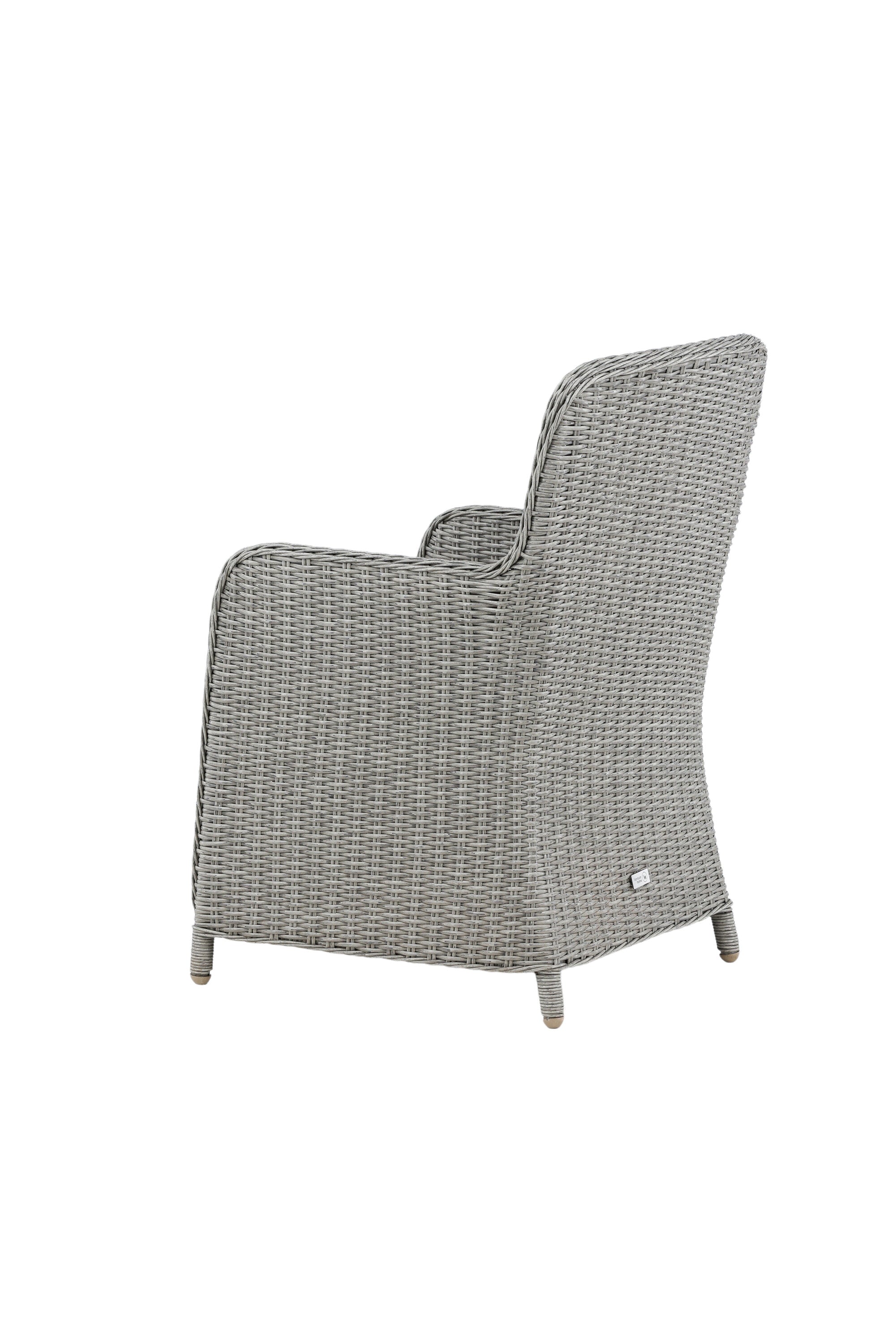 Wembley Stuhl in Grau präsentiert im Onlineshop von KAQTU Design AG. Gartenstuhl mit Armlehnen ist von Venture Home