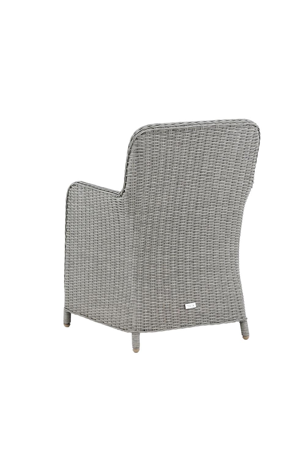 Wembley Stuhl in Grau präsentiert im Onlineshop von KAQTU Design AG. Gartenstuhl mit Armlehnen ist von Venture Home