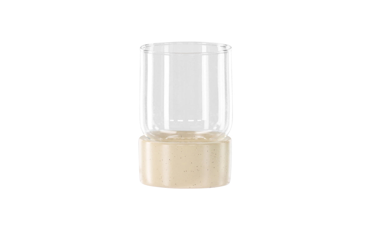 Vica Teelicht in Beige präsentiert im Onlineshop von KAQTU Design AG. Teelichthalter ist von Venture Home