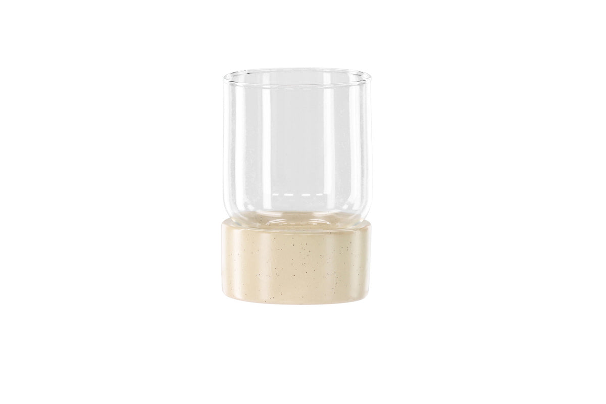 Vica Teelicht in Beige präsentiert im Onlineshop von KAQTU Design AG. Teelichthalter ist von Venture Home