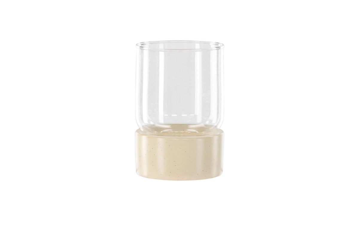 Vica Teelicht in Beige präsentiert im Onlineshop von KAQTU Design AG. Teelichthalter ist von Venture Home