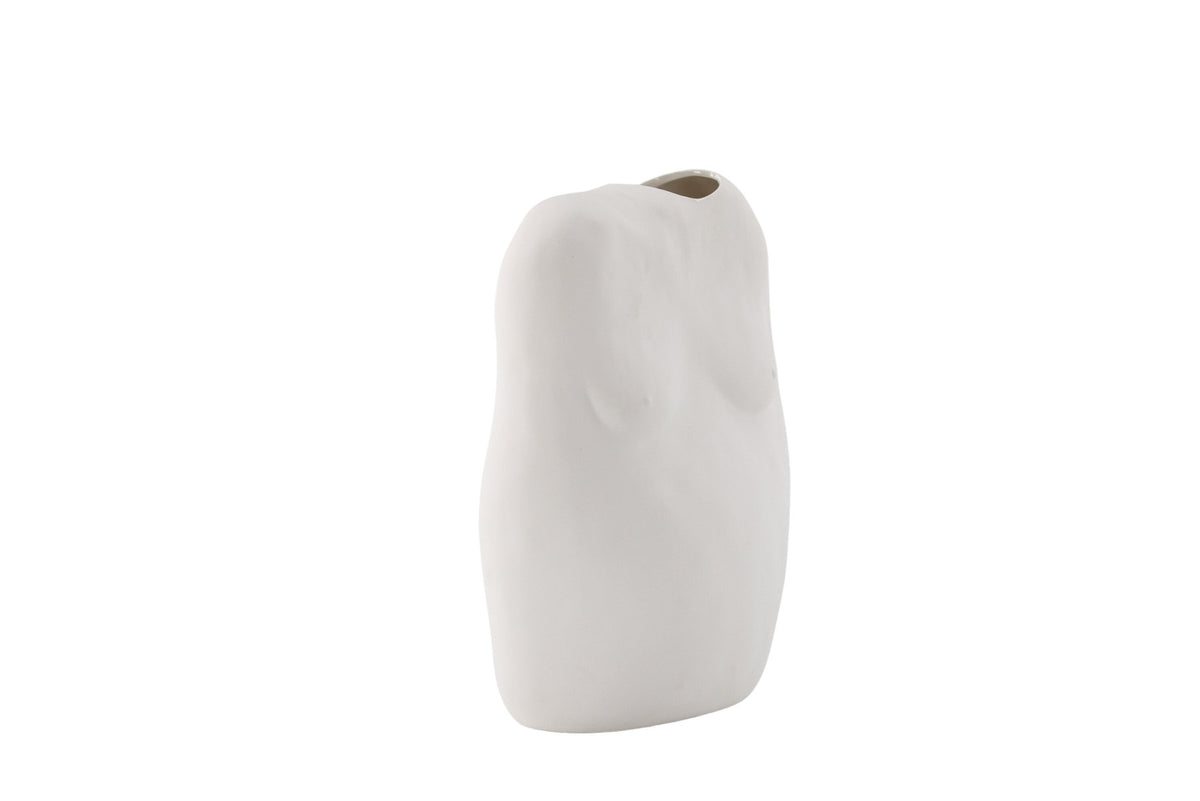 Romie Vase in Cremefarben präsentiert im Onlineshop von KAQTU Design AG. Vase ist von Venture Home