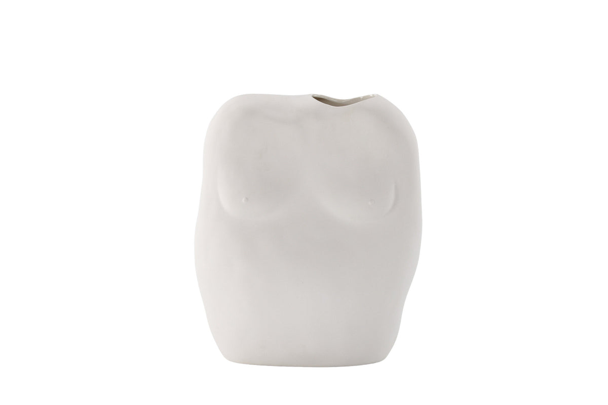 Romie Vase in Cremefarben präsentiert im Onlineshop von KAQTU Design AG. Vase ist von Venture Home