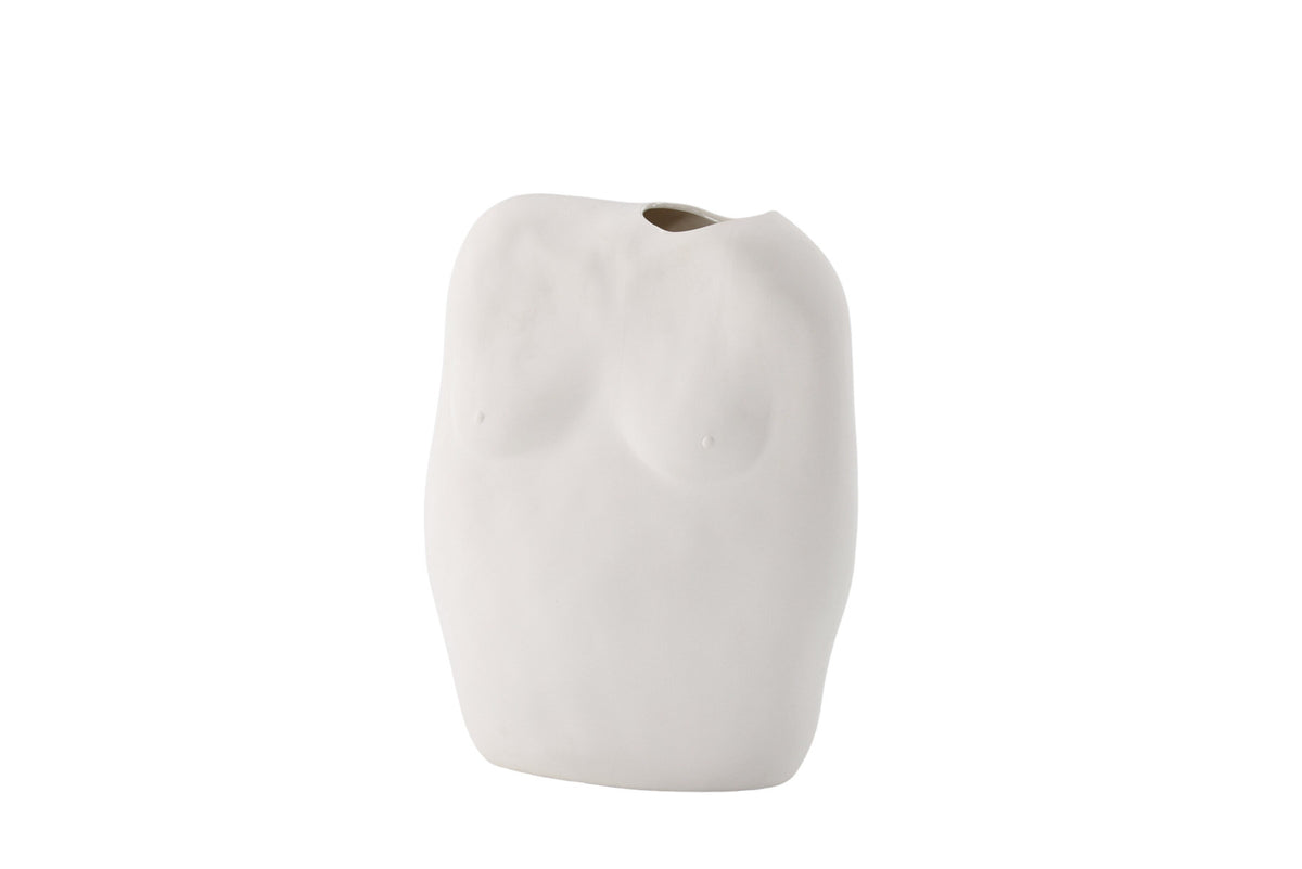 Romie Vase in Cremefarben präsentiert im Onlineshop von KAQTU Design AG. Vase ist von Venture Home