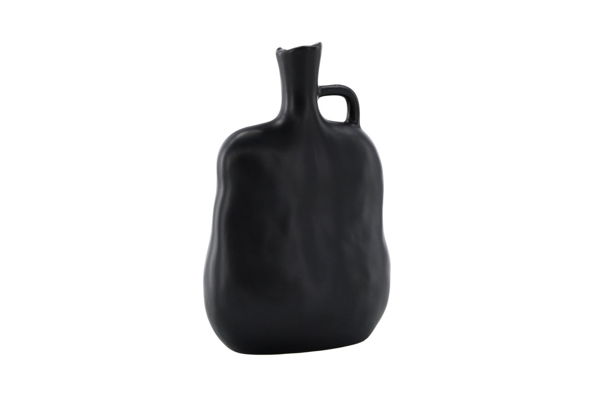 Conta Vase in Schwarz präsentiert im Onlineshop von KAQTU Design AG. Vase ist von Venture Home