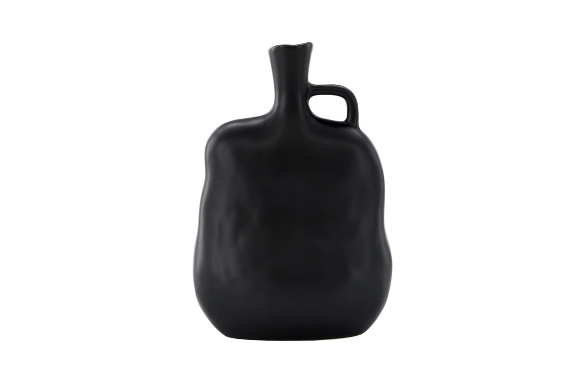 Conta Vase in Schwarz präsentiert im Onlineshop von KAQTU Design AG. Vase ist von Venture Home