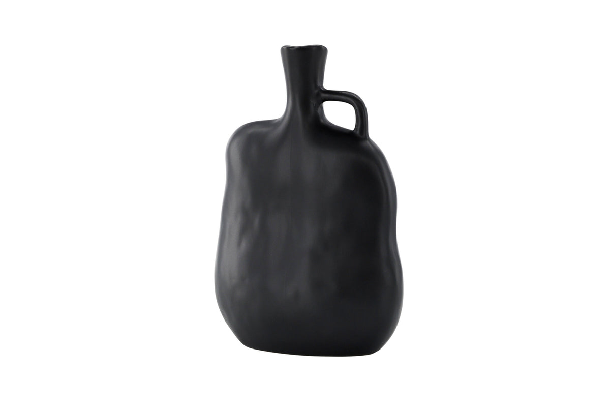 Conta Vase in Schwarz präsentiert im Onlineshop von KAQTU Design AG. Vase ist von Venture Home