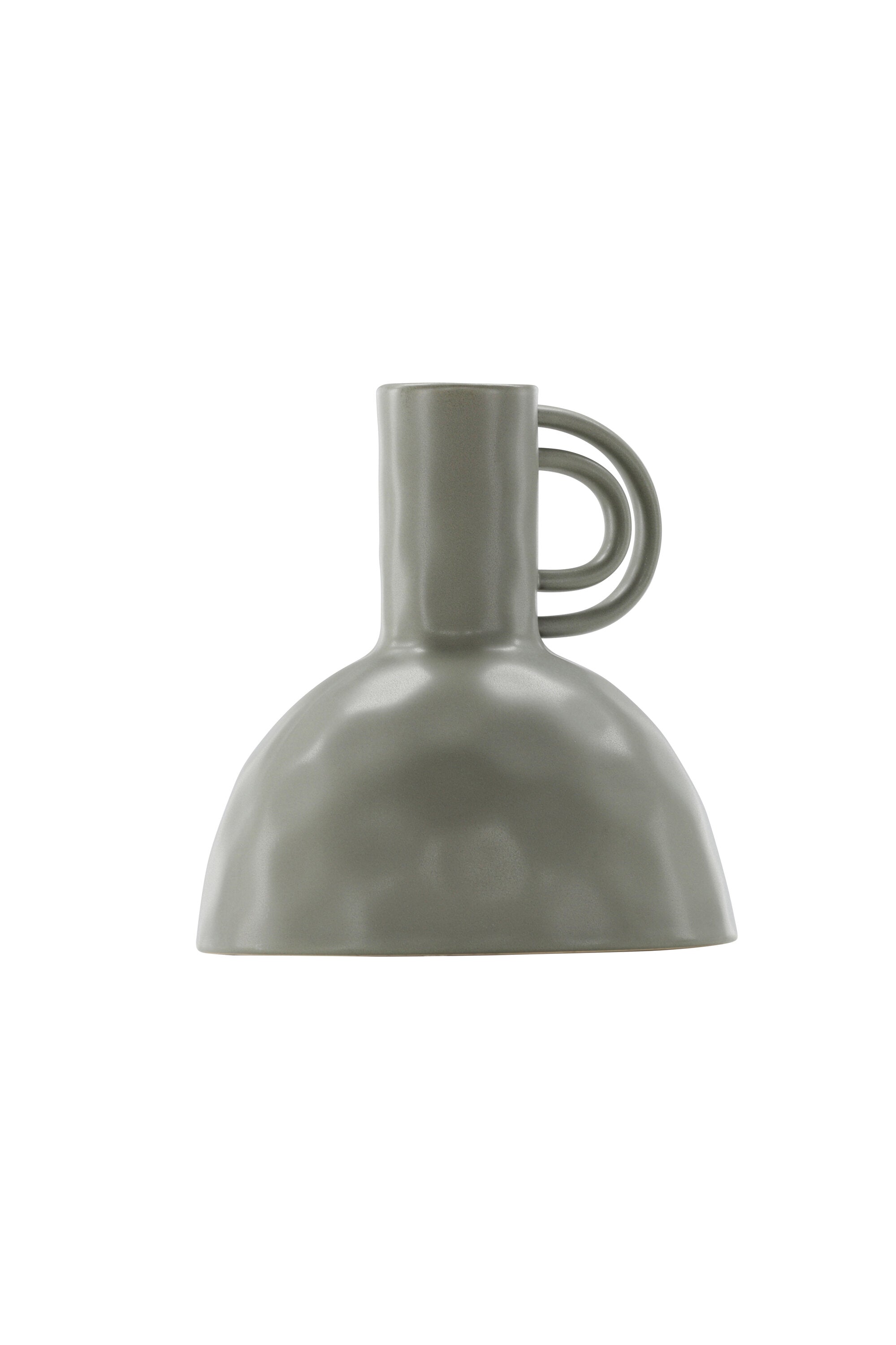 Vivi Vase in Dunkelgrau präsentiert im Onlineshop von KAQTU Design AG. Vase ist von Venture Home