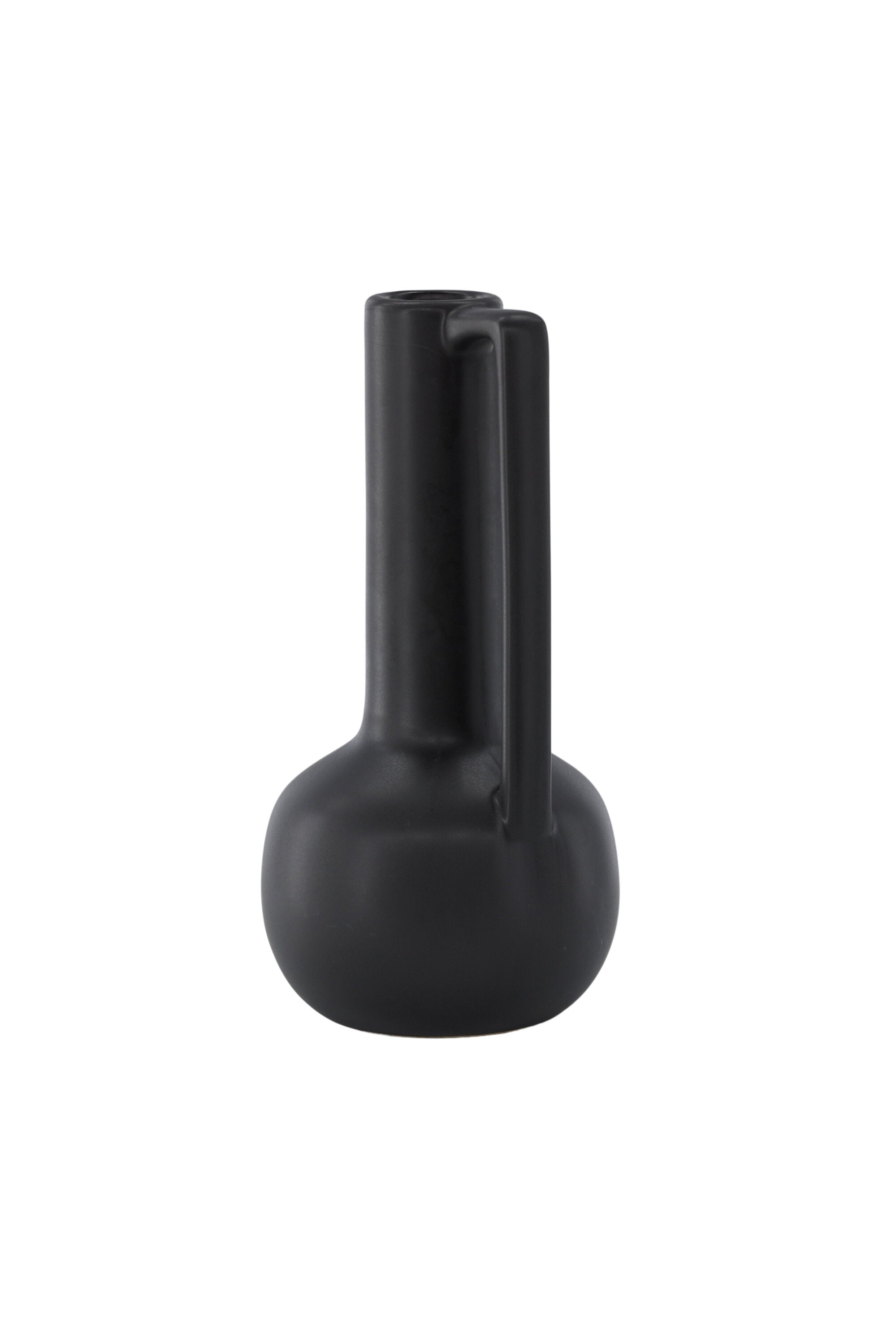 Allis Vase in Schwarz präsentiert im Onlineshop von KAQTU Design AG. Vase ist von Venture Home