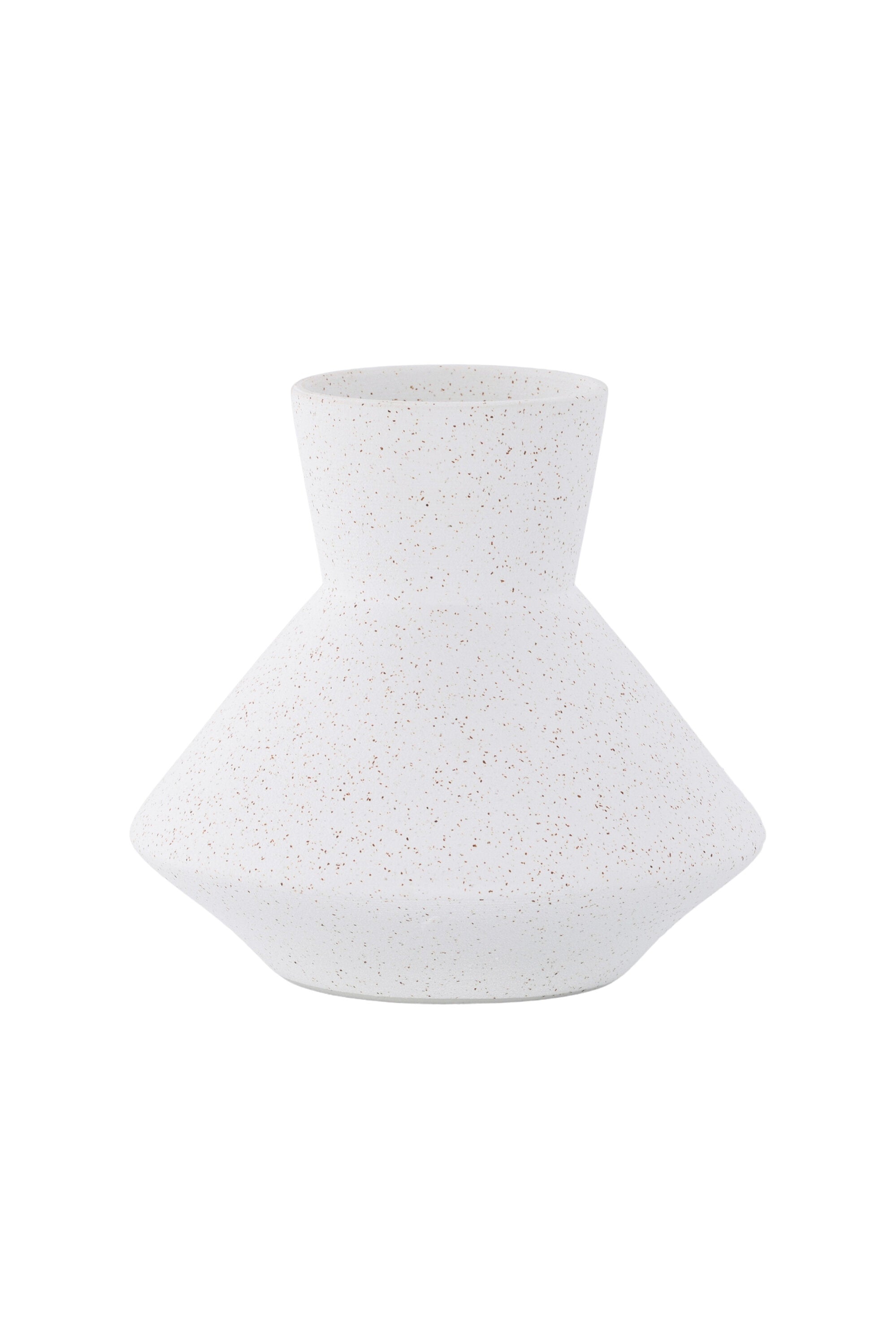 Rellis Vase in Schwarz-Weiss präsentiert im Onlineshop von KAQTU Design AG. Vase ist von Venture Home