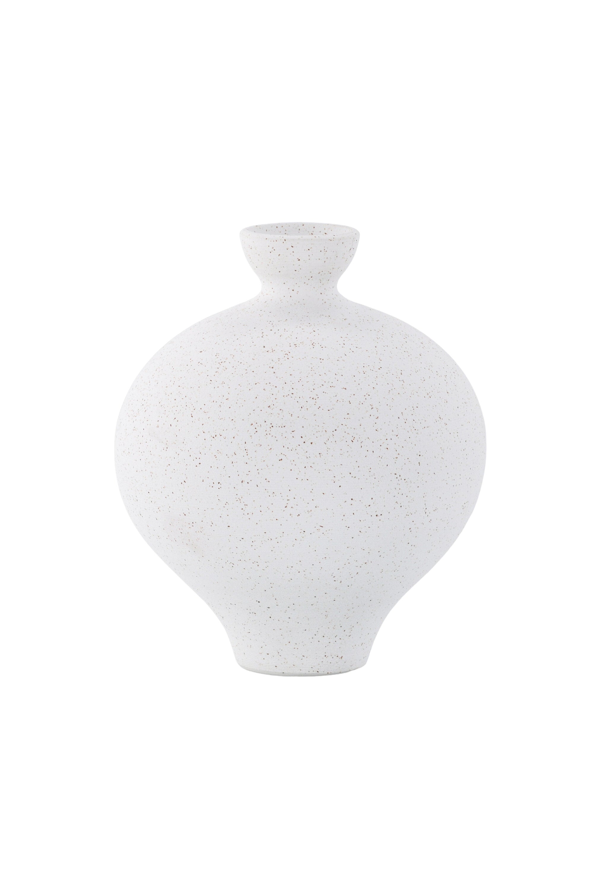 Rellis Vase in Schwarz-Weiss präsentiert im Onlineshop von KAQTU Design AG. Vase ist von Venture Home