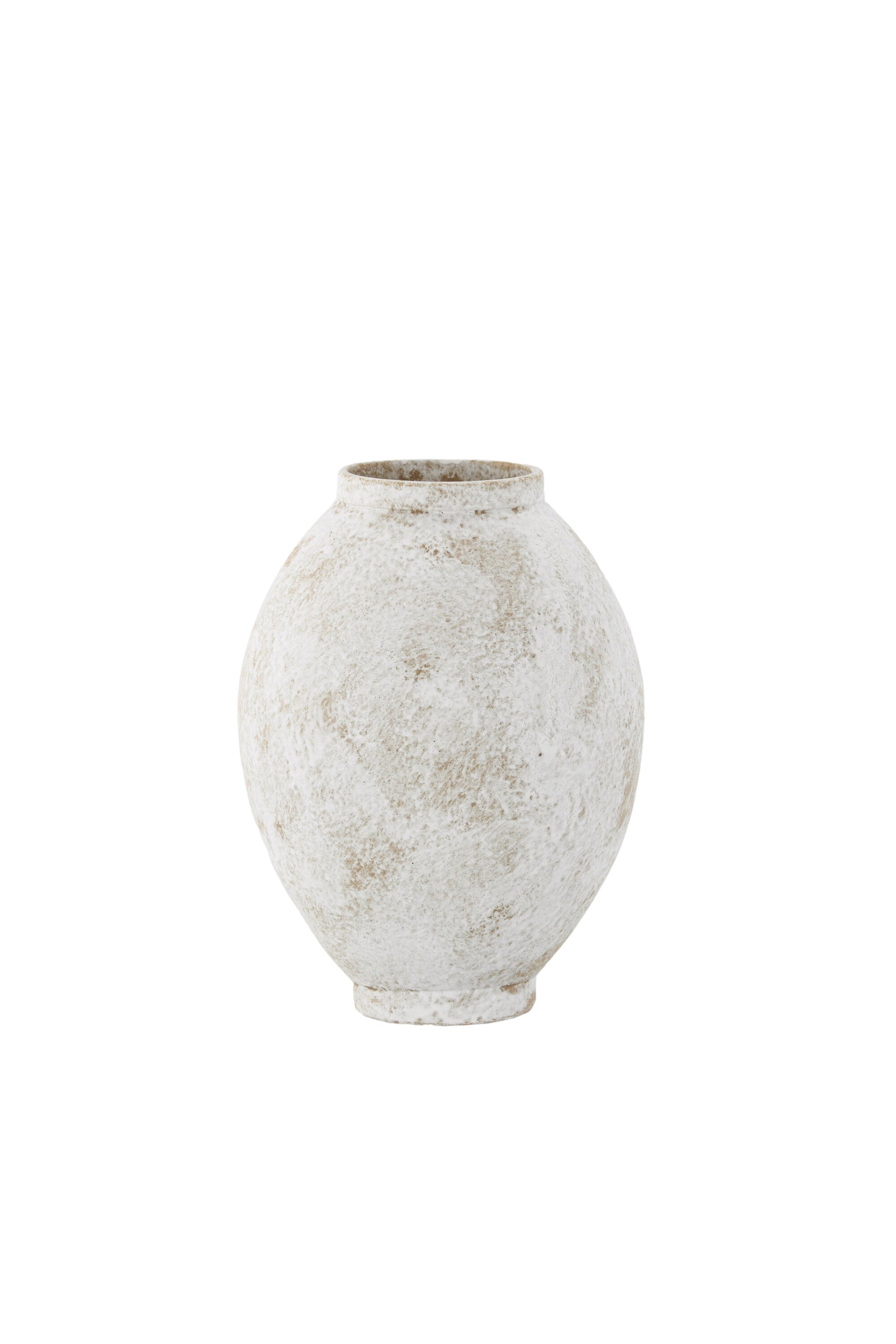 Globe Vase in Beige/Braun präsentiert im Onlineshop von KAQTU Design AG. Vase ist von Venture Home