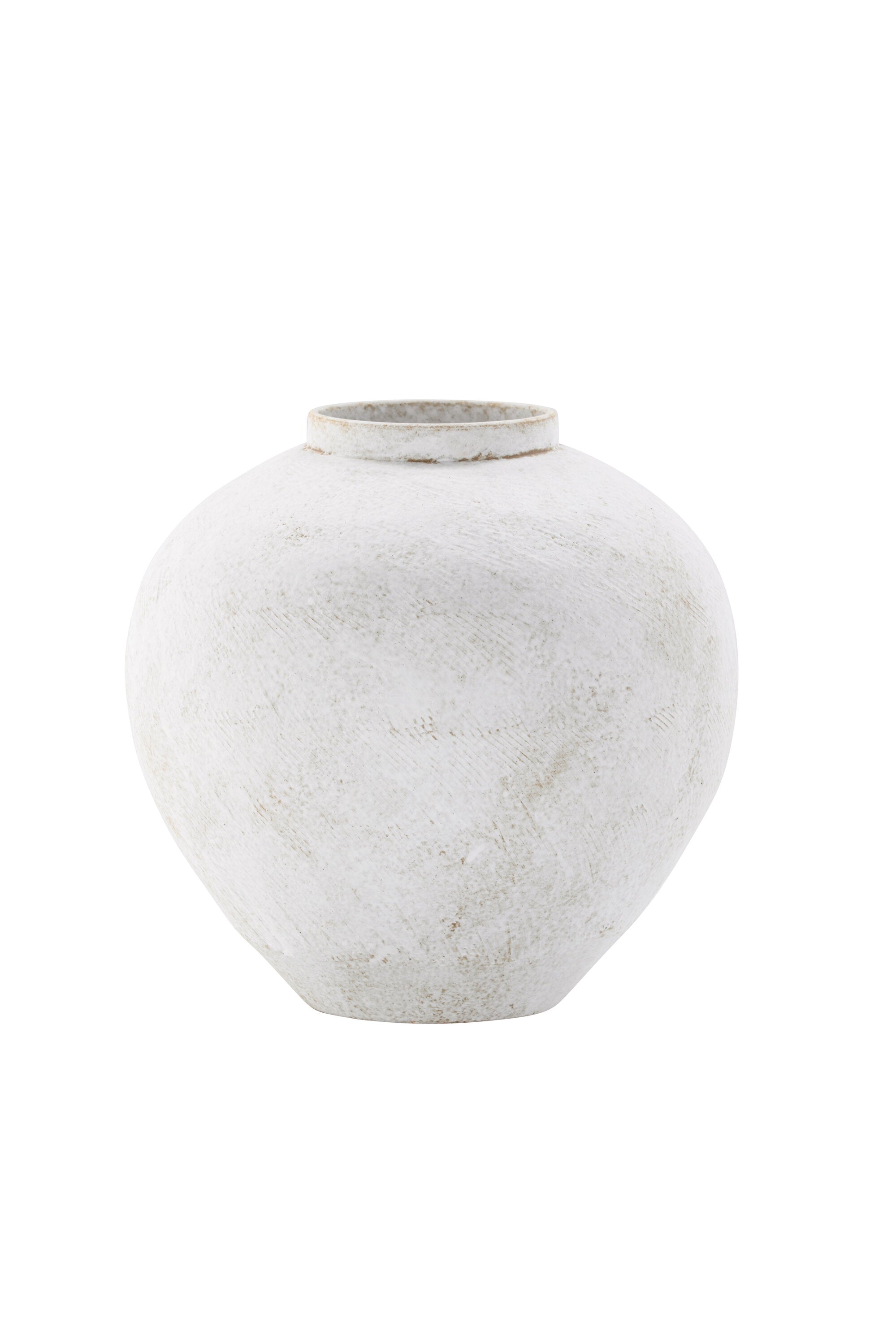 Globe Vase in Beige/Braun präsentiert im Onlineshop von KAQTU Design AG. Vase ist von Venture Home