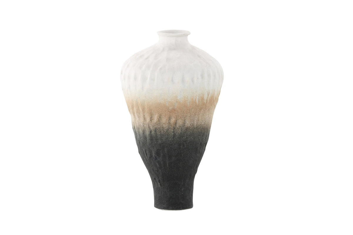 Pane Vase in Beige/ Grau/ Rosa präsentiert im Onlineshop von KAQTU Design AG. Vase ist von Venture Home