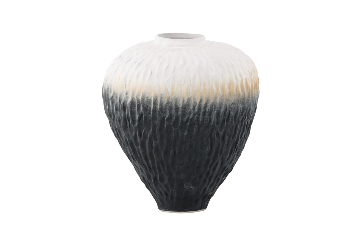 Pane Vase in Beige/ Grau/ Rosa präsentiert im Onlineshop von KAQTU Design AG. Vase ist von Venture Home