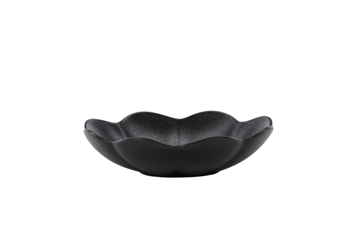Wabi Sabi Teller in Schwarz präsentiert im Onlineshop von KAQTU Design AG. Teller ist von Venture Home