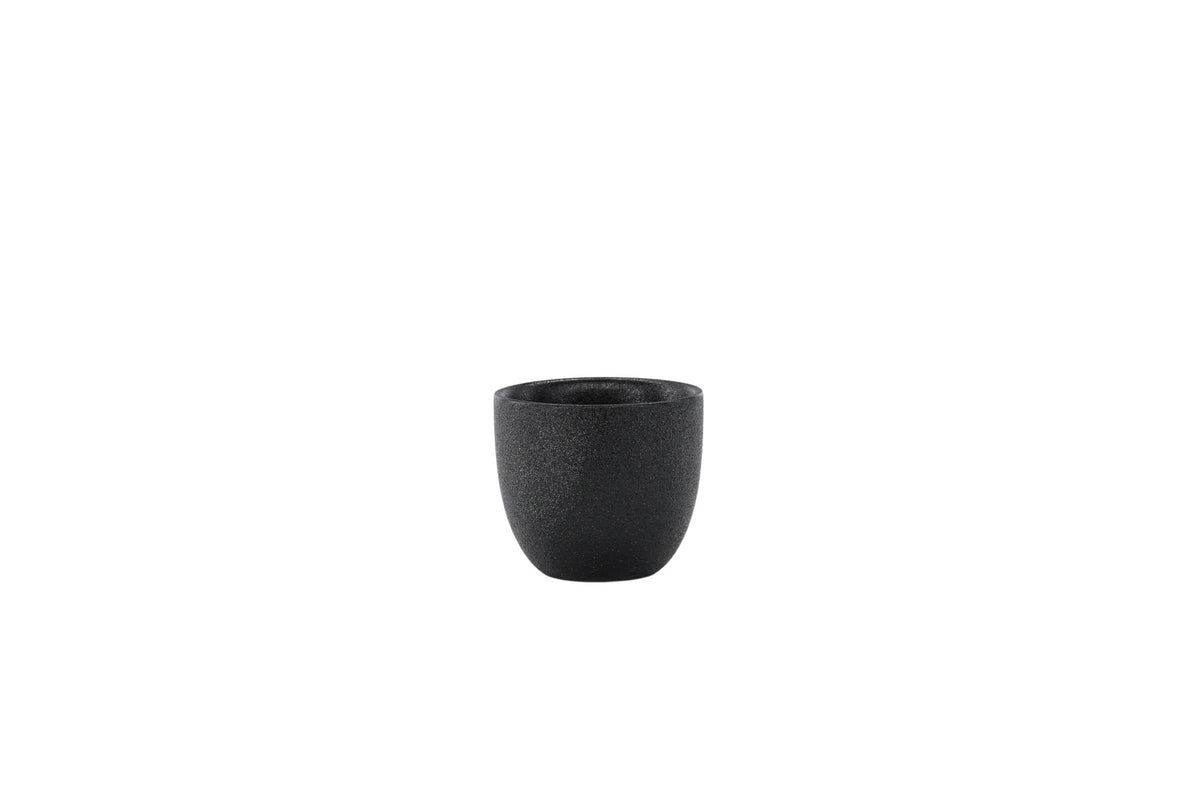 Wabi Sabi Eierbecher in Schwarz präsentiert im Onlineshop von KAQTU Design AG. Eierbecher ist von Venture Home