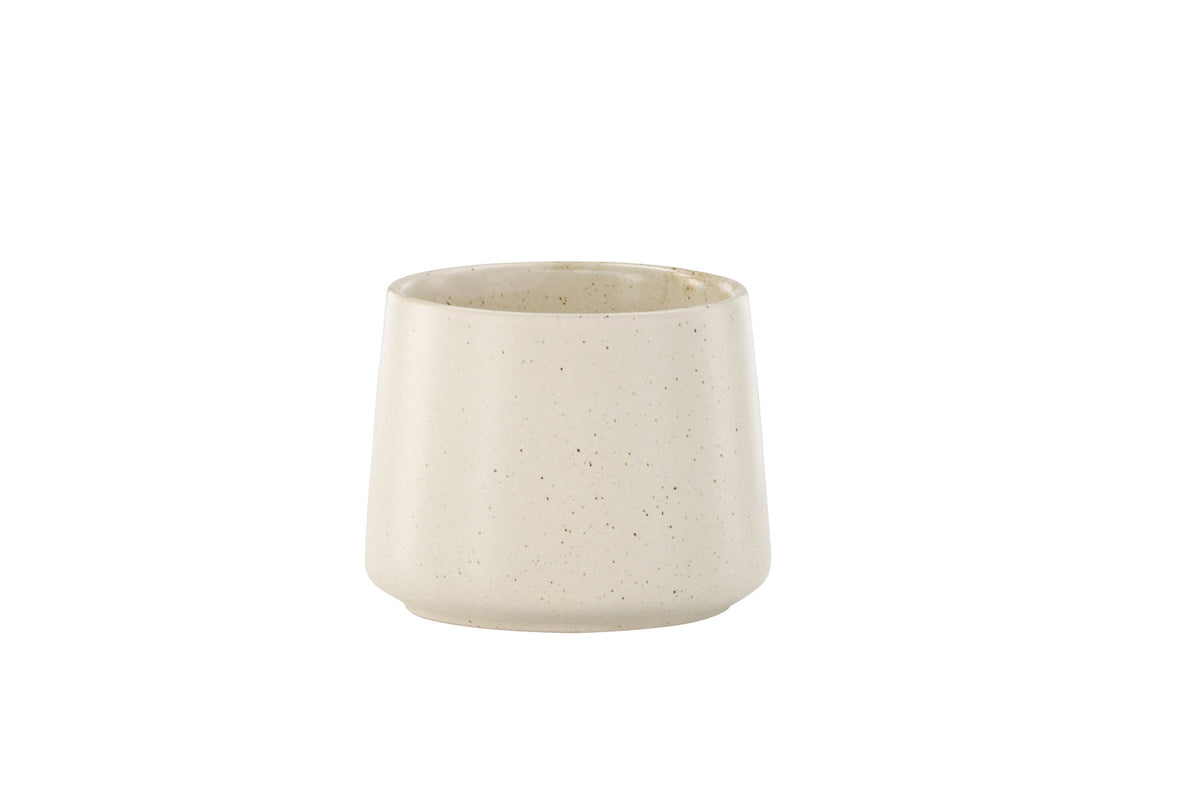 Active Tea cup in Beige/Schwarz präsentiert im Onlineshop von KAQTU Design AG. Tasse ist von Venture Home