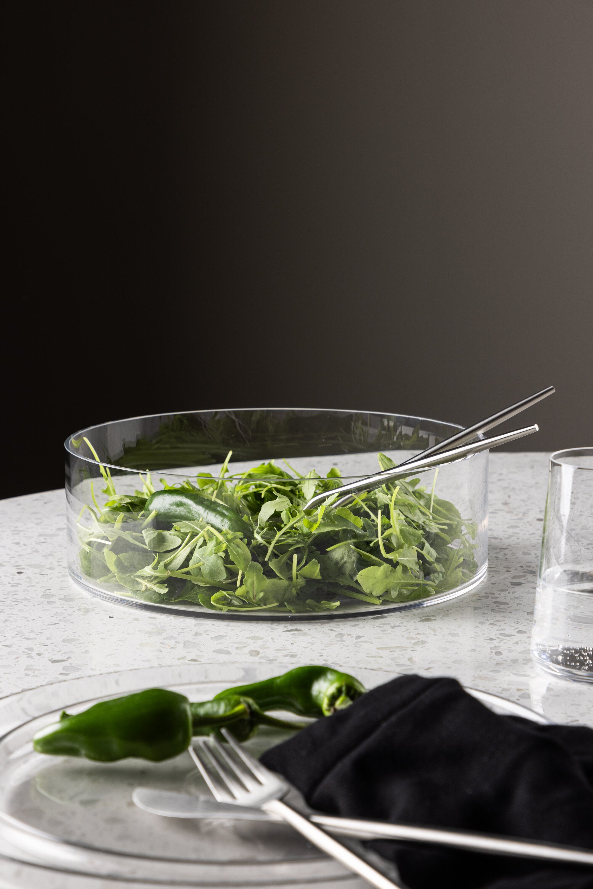 Shine Bowl in Klar präsentiert im Onlineshop von KAQTU Design AG. Schale ist von Venture Home