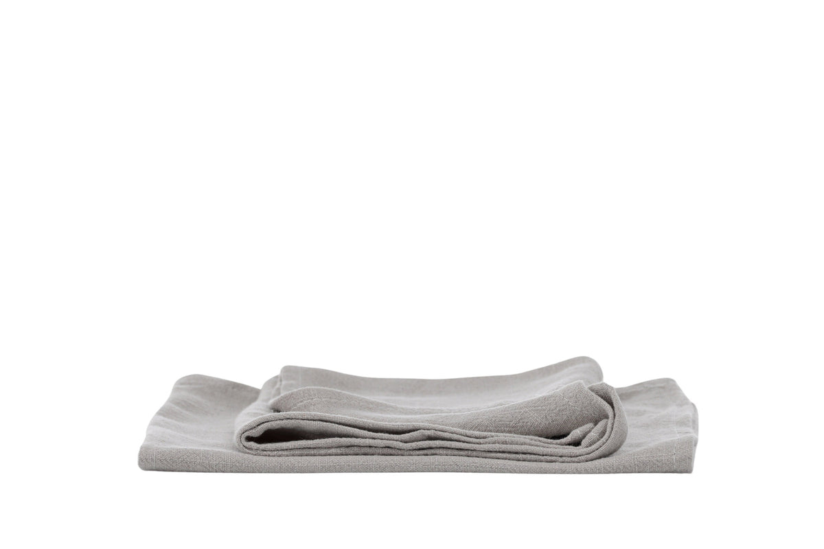 Bloria Serviette in Hellgrau präsentiert im Onlineshop von KAQTU Design AG. Servietten ist von Venture Home