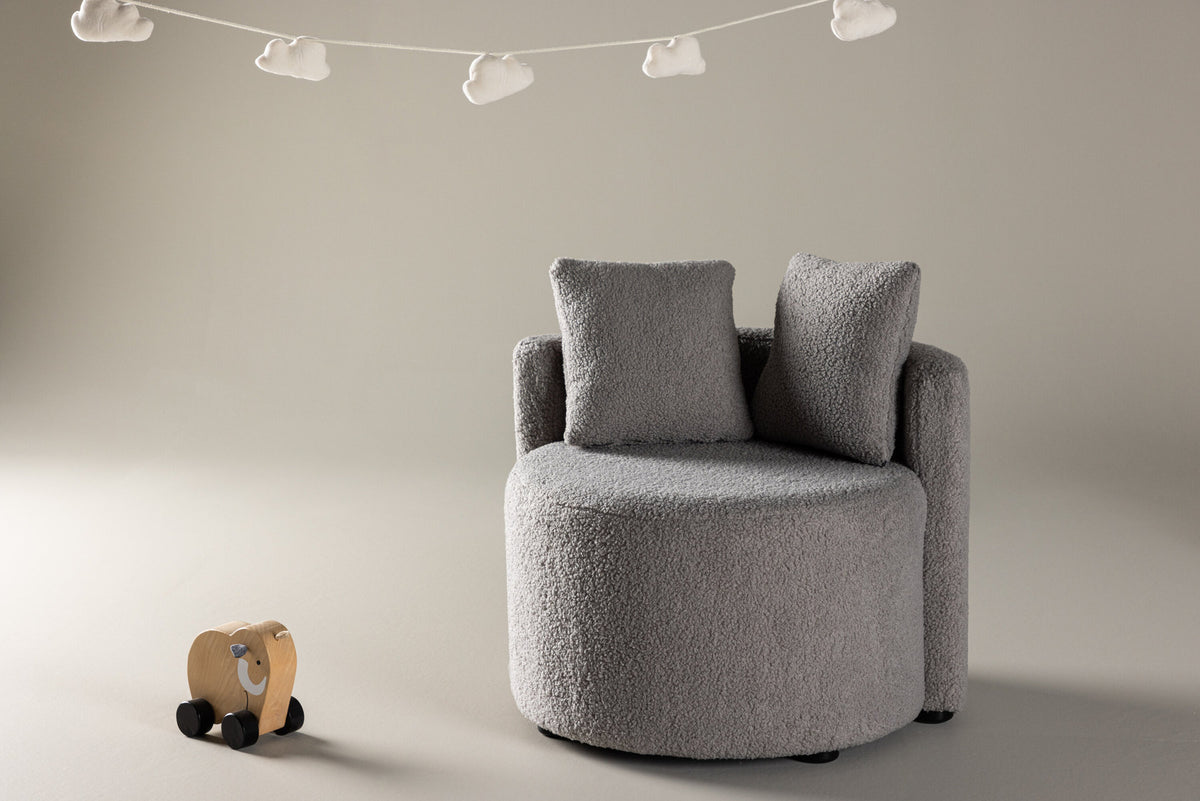 Kelso Kids Sofa in Grau präsentiert im Onlineshop von KAQTU Design AG. Sofa ist von Venture Home