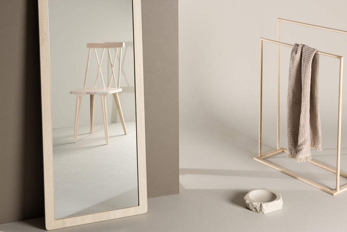 Memphis Spiegel in Tünchen präsentiert im Onlineshop von KAQTU Design AG. Spiegel ist von Venture Home