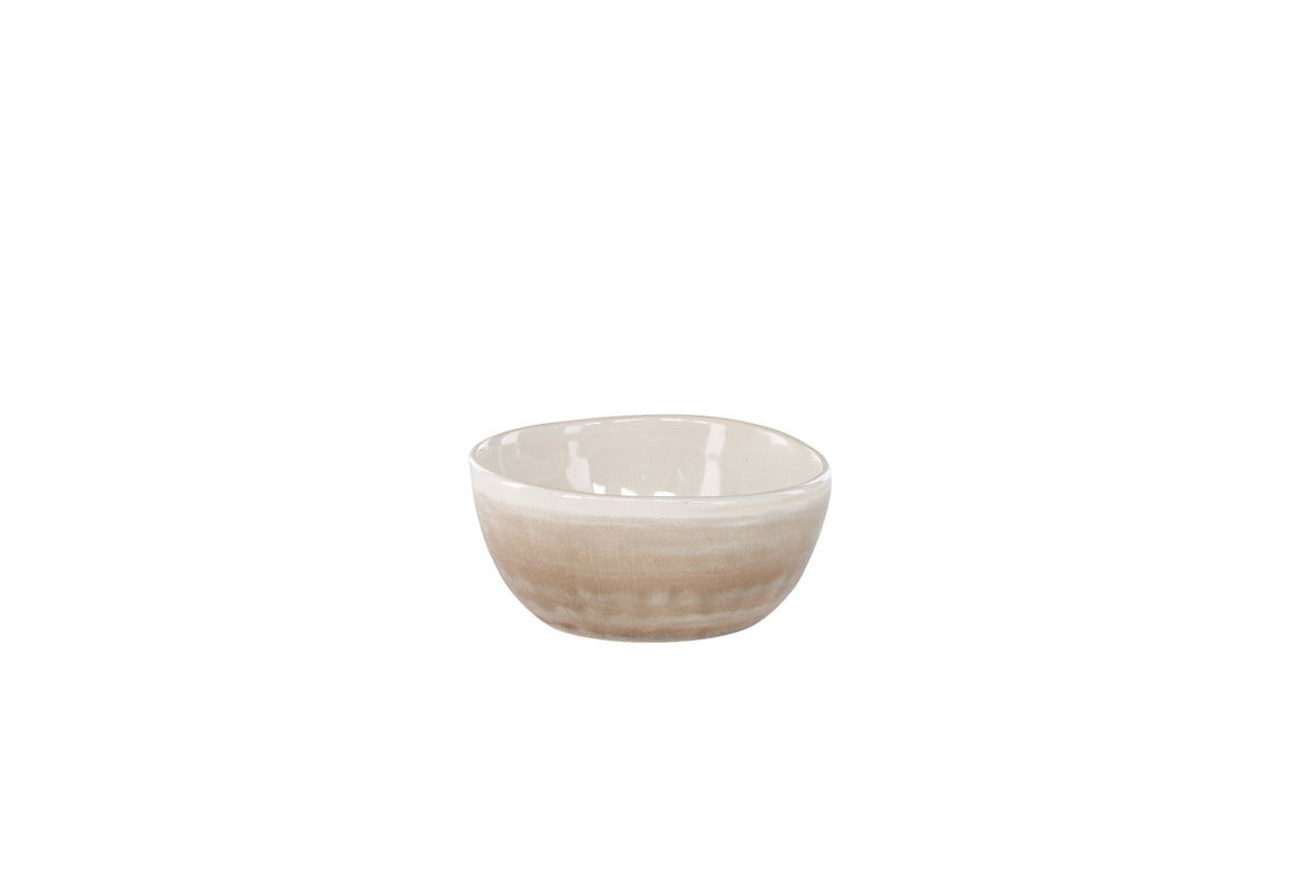 Jubie Bowl in Beige präsentiert im Onlineshop von KAQTU Design AG. Schale ist von Venture Home