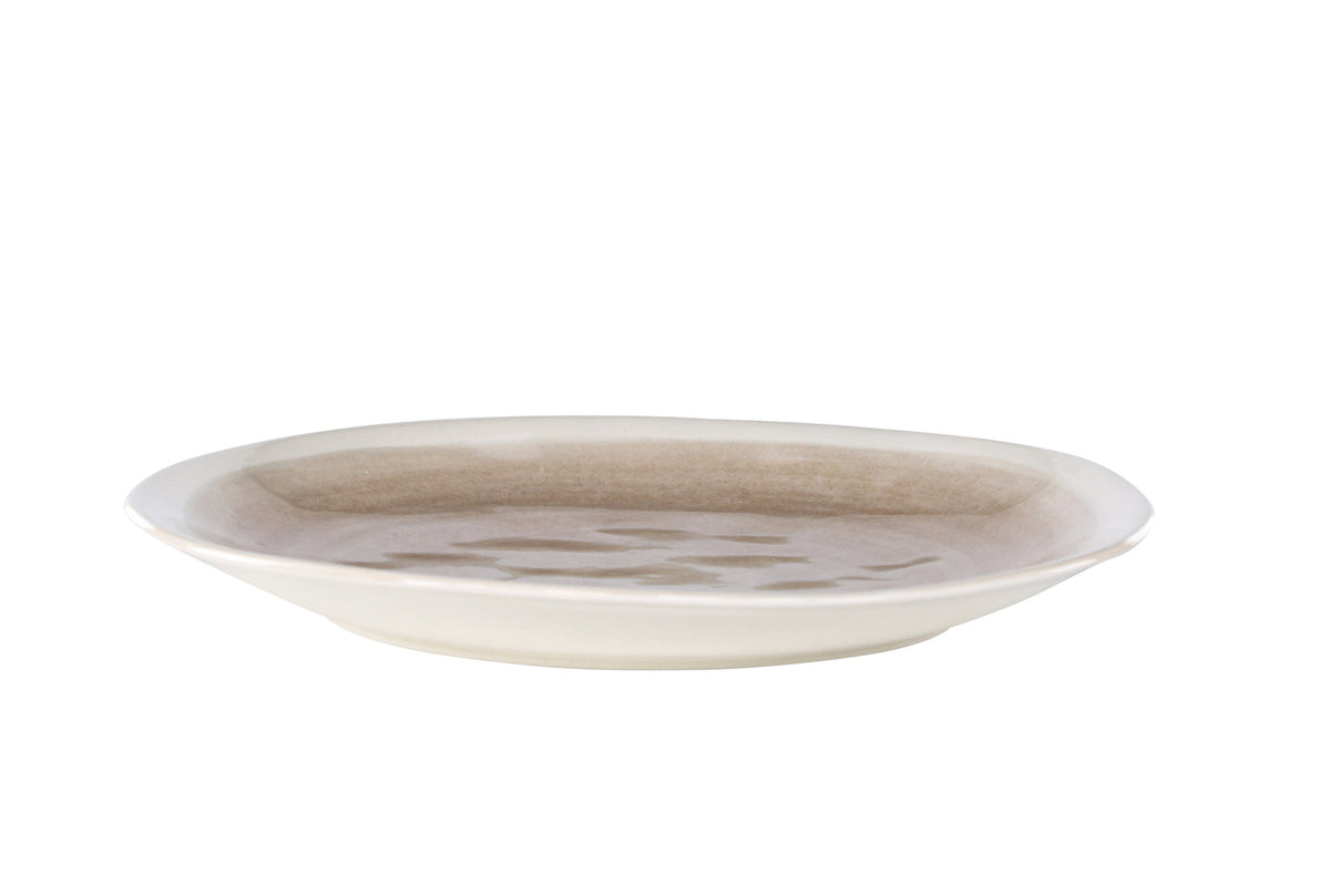 Jubie Teller in Beige präsentiert im Onlineshop von KAQTU Design AG. Teller ist von Venture Home