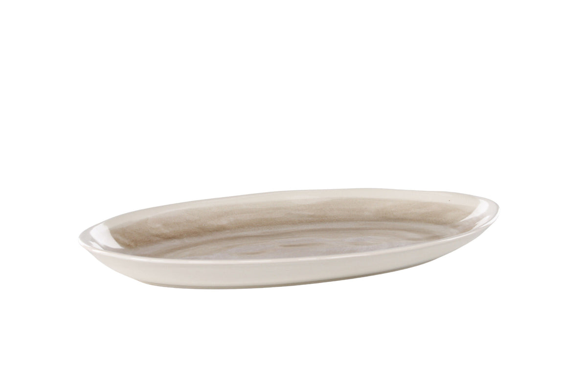Jubie Teller in Beige präsentiert im Onlineshop von KAQTU Design AG. Teller ist von Venture Home