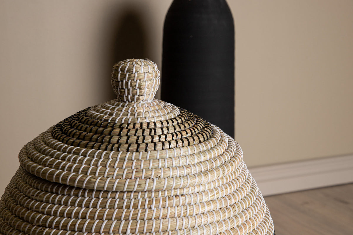 Chennai Dekoration in Natur präsentiert im Onlineshop von KAQTU Design AG. Aufbewahrungskorb ist von Venture Home
